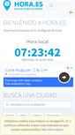 Mobile Screenshot of hora.es